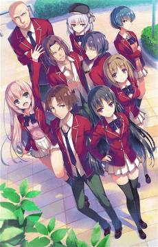 Classroom of the Elite anime poster