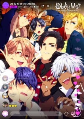 Obey Me! anime poster