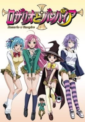 Rosario + Vampire anime poster
