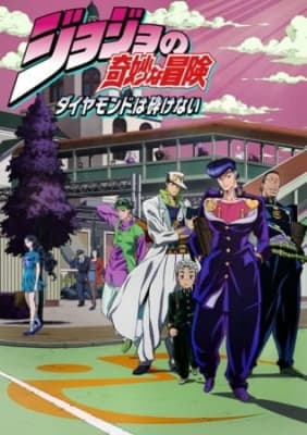 JoJo's Bizarre Adventure Part 4: Diamond is Unbreakable (Uncensored) anime poster