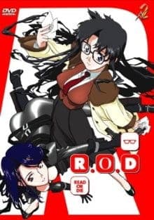 R.O.D - Read or Die OVA anime poster