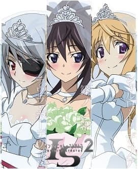 IS: Infinite Stratos 2 - Infinite Wedding anime poster