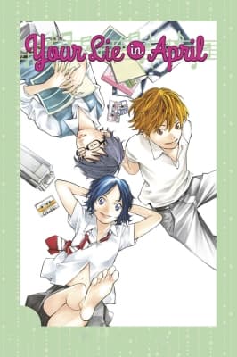 Your Lie in April anime poster