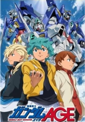 Mobile Suit Gundam AGE anime poster