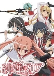 Aria the Scarlet Ammo anime poster