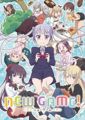New Game! anime poster