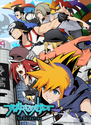 The World Ends with You The Animation anime poster