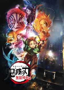 The Demon Slayer: Kimetsu no Yaiba Mugen Train Arc TV anime poster