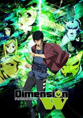 Dimension W anime poster