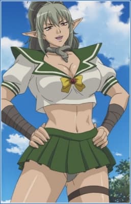 Queen's Blade: Inheritor of the Throne Specials anime poster