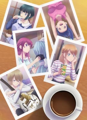 The Café Terrace and Its Goddesses Season 2 anime poster