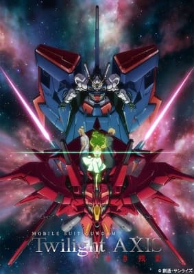 Mobile Suit Gundam: Twilight Axis - Akaki Zan-ei anime poster