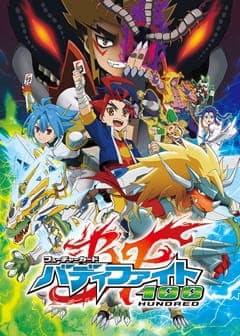 Future Card Buddyfight Hundred anime poster