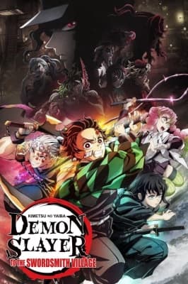 Demon Slayer: Kimetsu no Yaiba – To the Swordsmith Village anime poster