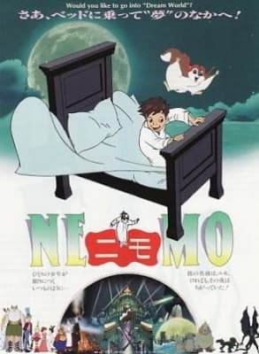 Little Nemo: Adventures in Slumberland anime poster