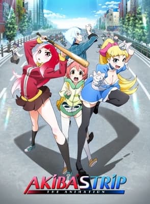 Akiba's Trip The Animation anime poster