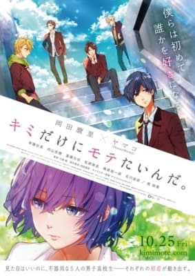 Kimi dake ni Motetainda. anime poster
