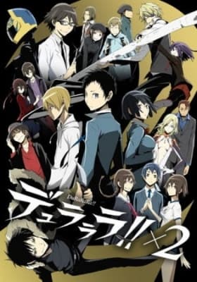 Durarara!! x2 Shou anime poster