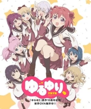 Yuru Yuri Ten anime poster