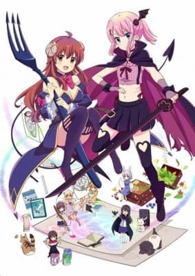 The Demon Girl Next Door Minis anime poster