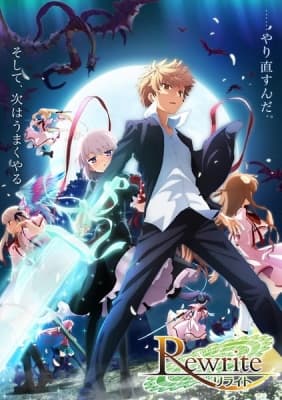 Rewrite: Moon and Terra anime poster