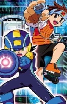 MegaMan NT Warrior anime poster