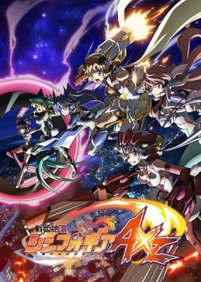 Senki Zesshou Symphogear AXZ anime poster