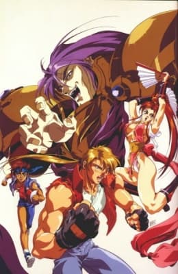 Fatal Fury 2: The New Battle anime poster