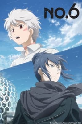No. 6 anime poster