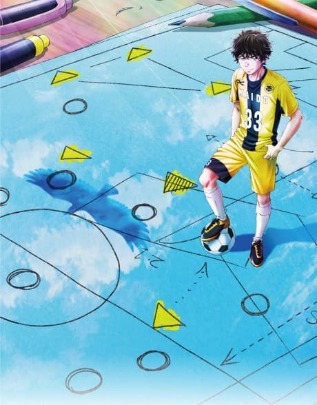 Aoashi 2nd Season anime poster