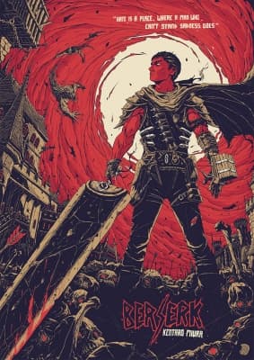 Berserk (1997) anime poster