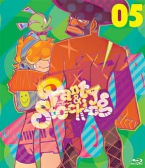 Panty & Stocking in Sanitarybox anime poster