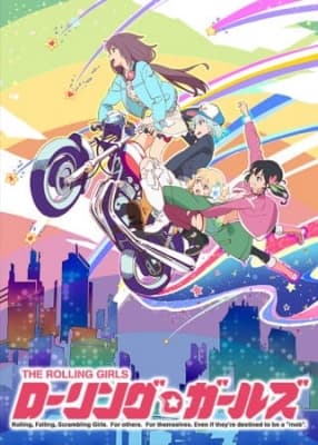 The Rolling Girls anime poster