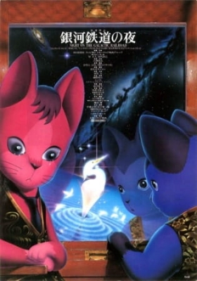 Night on the Galactic Railroad anime poster