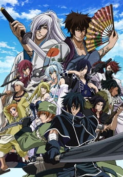 Brave 10 anime poster