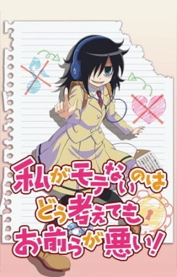 WataMote: No Matter How I Look At It, It's You Guys' Fault I'm Unpopular! anime poster