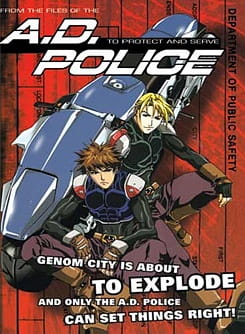 A.D. Police: To Protect and Serve anime poster
