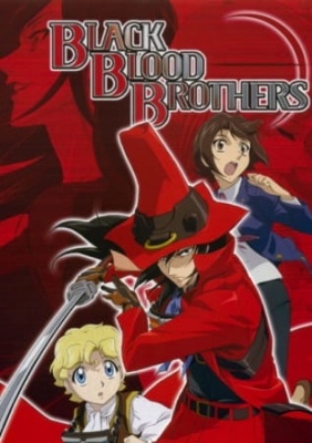 Black Blood Brothers anime poster