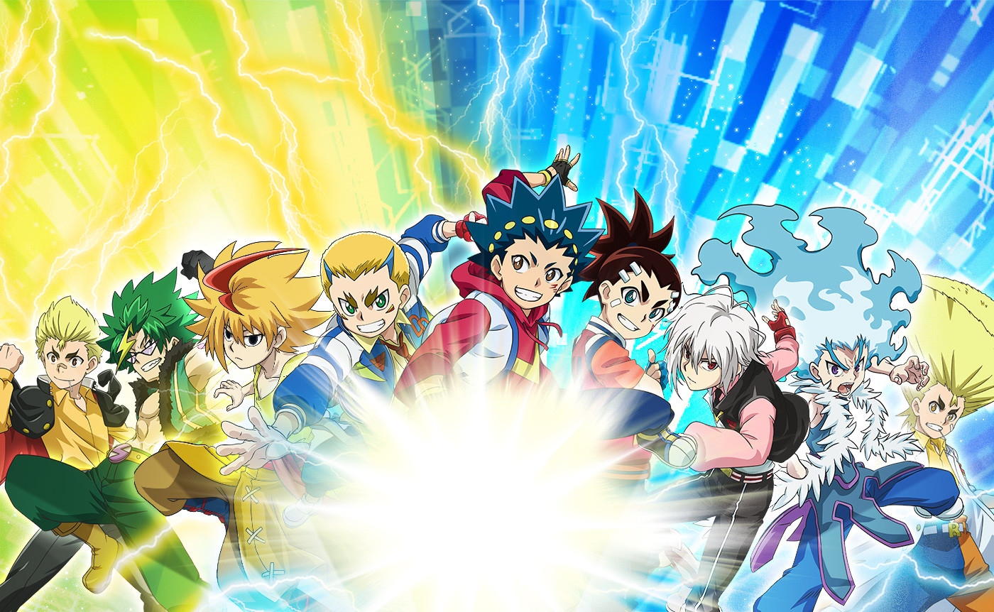 Watch Beyblade Burst Sparking anime free online