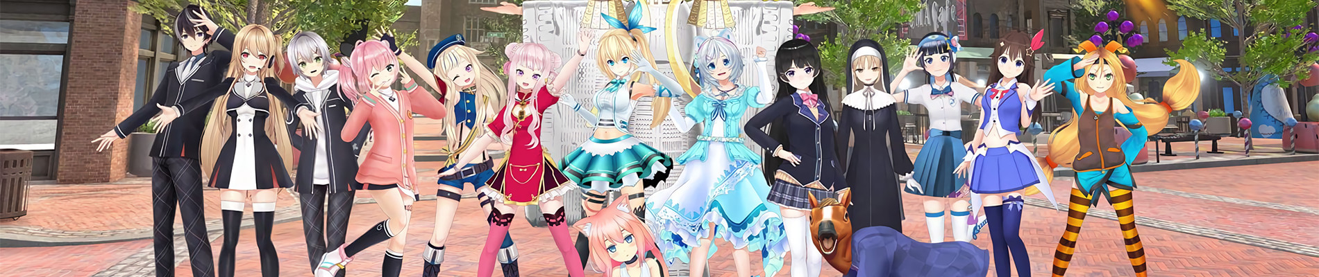 Watch Virtual-san Looking anime free online