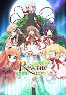 Rewrite anime poster