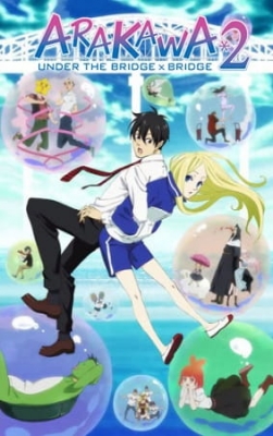Arakawa Under the Bridge x Bridge anime poster