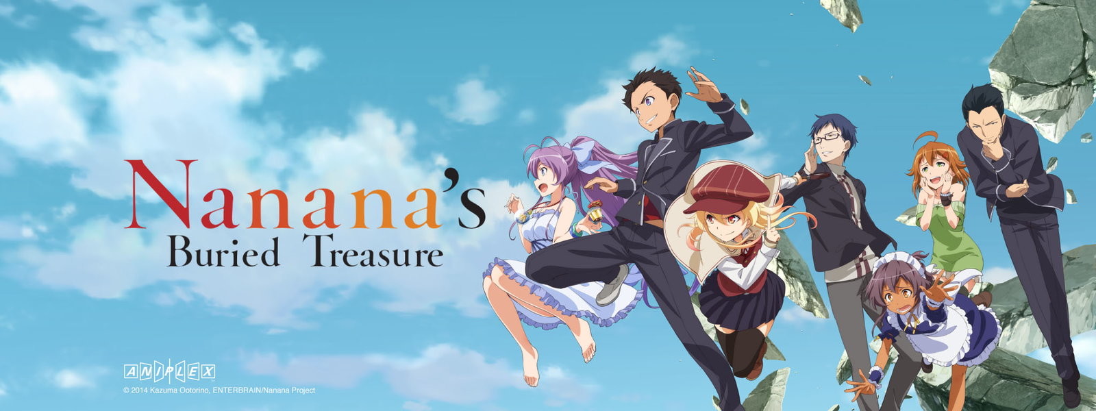 Watch Nanana's Buried Treasure anime free online