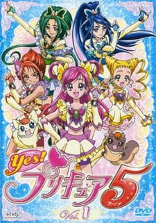 Yes! Pretty Cure 5 anime poster