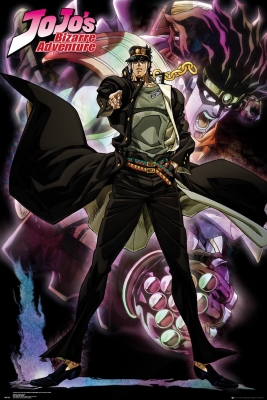 JoJo's Bizarre Adventure Part 2: Stardust Crusaders anime poster