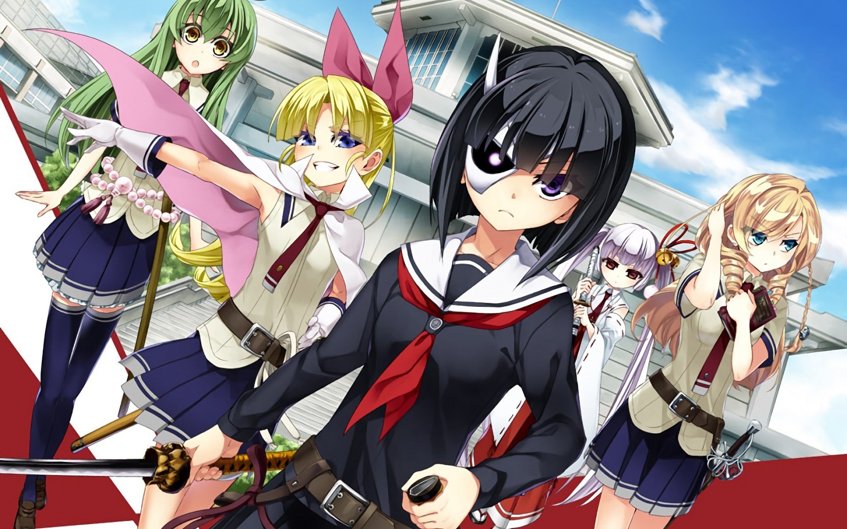 Watch Armed Girl's Machiavellism anime free online