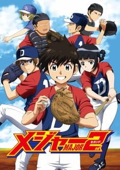 Major 2nd (TV) anime poster