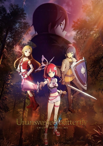 Unanswered//butterfly: Sword Art Online anime poster