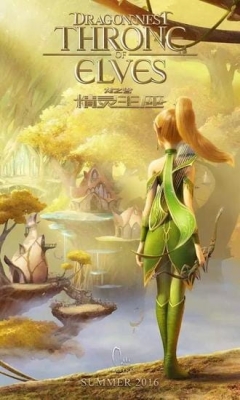 Dragon Nest: Throne of Elves anime poster