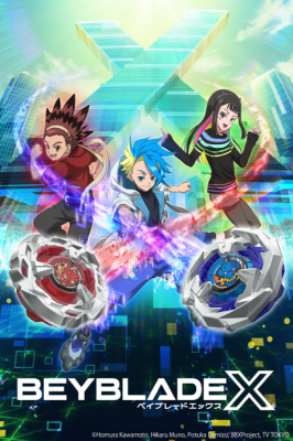 BEYBLADE X anime poster